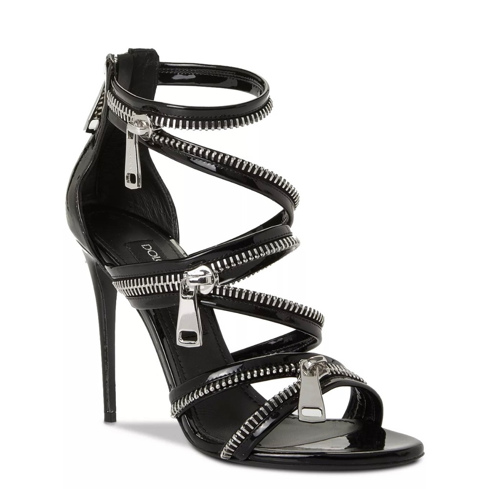 new Dolce & Gabbana
Women's Strappy Zipper High Heel Sandals sz 9.5